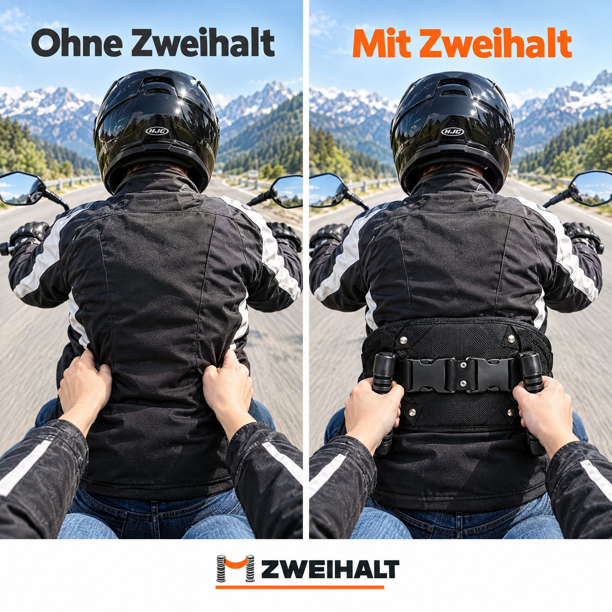 Ohne Zweihalt vs. mit Zweihalt